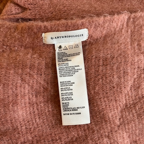 Anthropologie Pink Scarf - Picture 2 of 2